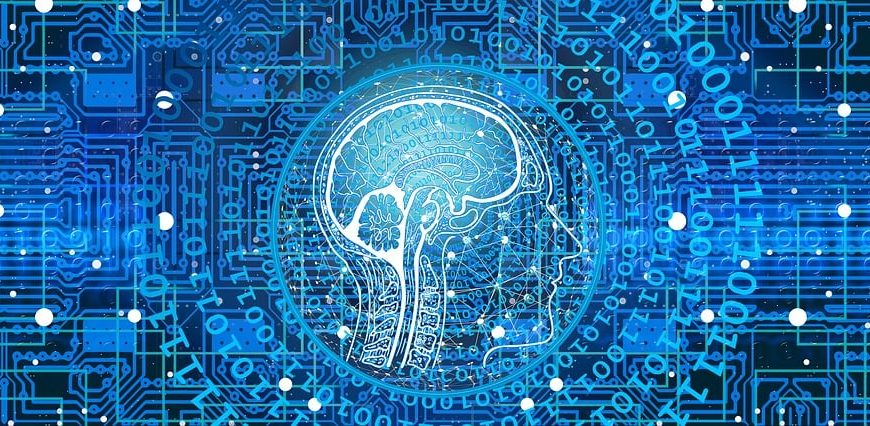artificial intelligence network programming illustration